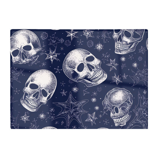 Evening Skulls And Stars Chopping Board