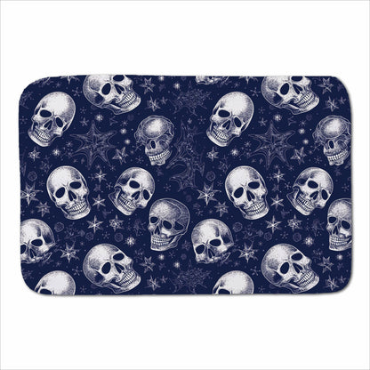 Evening Skulls And Stars Sherpa Blanket