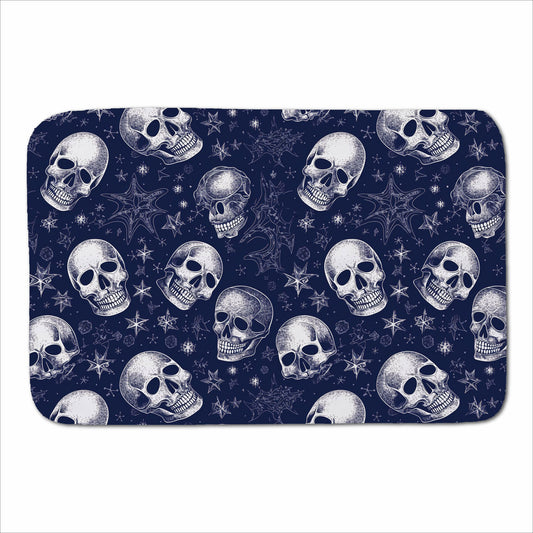 Evening Skulls And Stars Sherpa Blanket