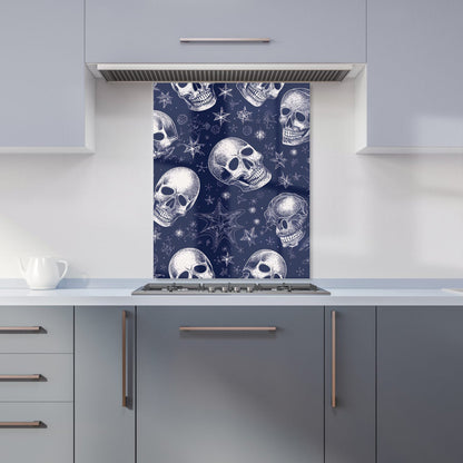 Evening Skulls And Stars Kitchen Splashback