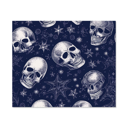 Evening Skulls And Stars Kitchen Splashback
