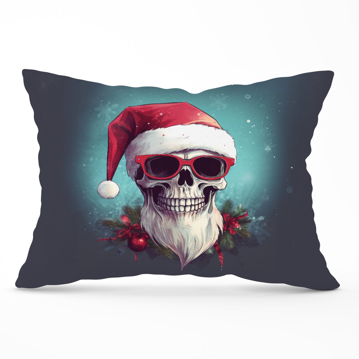 Santa Skull Splashart Cushions