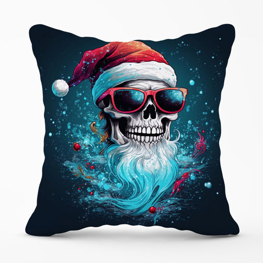 Magical Santa Hat Skull Splashart Cushions