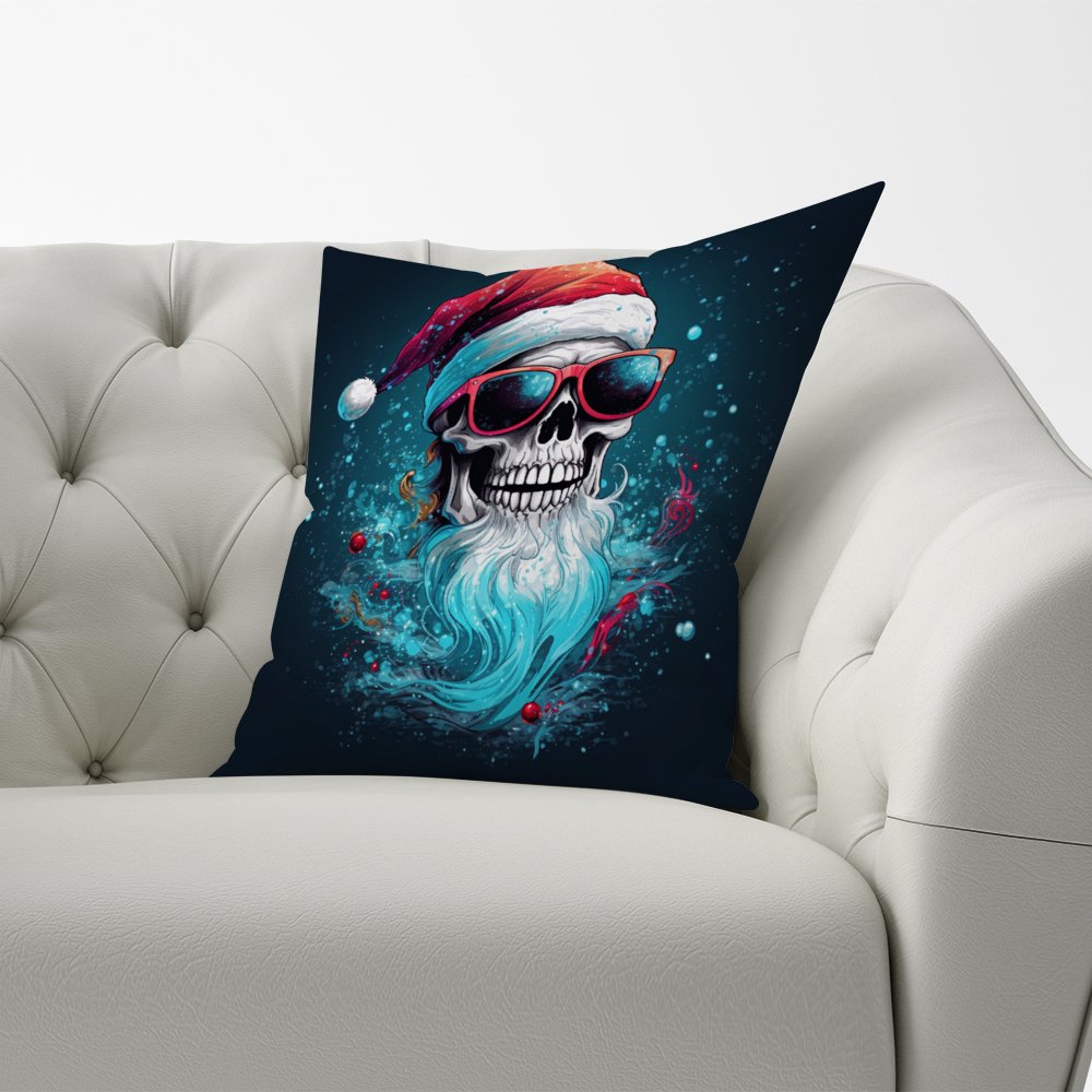 Magical Santa Hat Skull Splashart Cushions