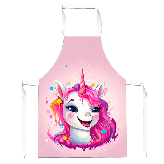 Happy Unicorn Splashart Apron