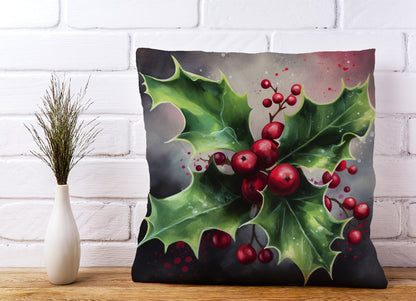 Splashart Holly Cushions