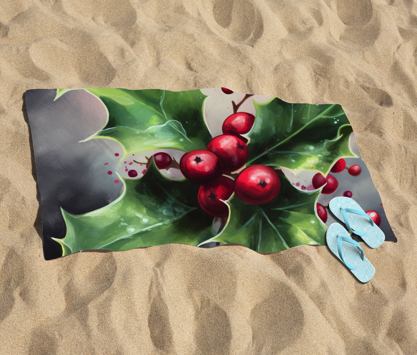 Splashart Holly Beach Towel