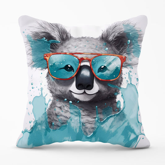 Splashart Koala In Glasses Cushions