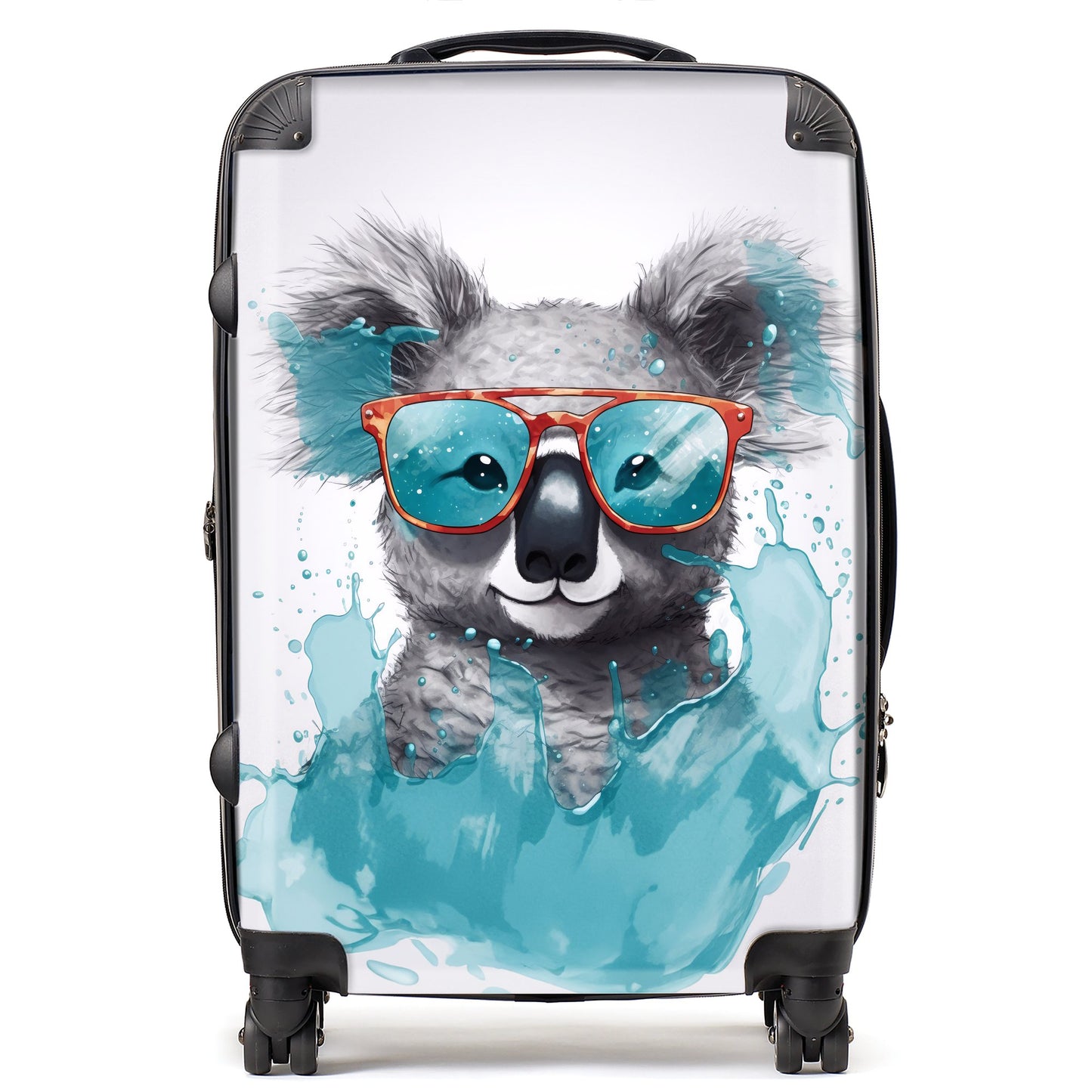 Splashart Koala In Glasses Suitcase