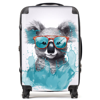 Splashart Koala In Glasses Suitcase