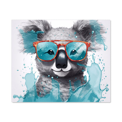 Splashart Koala In Glasses Kitchen Splashback