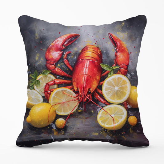 Lobster And Lemons Cushions