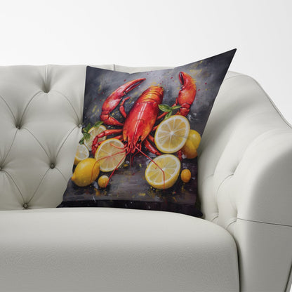 Lobster And Lemons Cushions