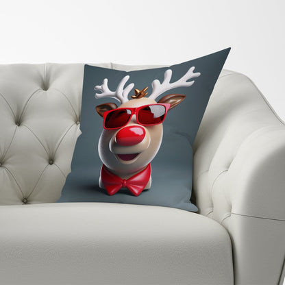 Rudolph In Red Glasses Cushions