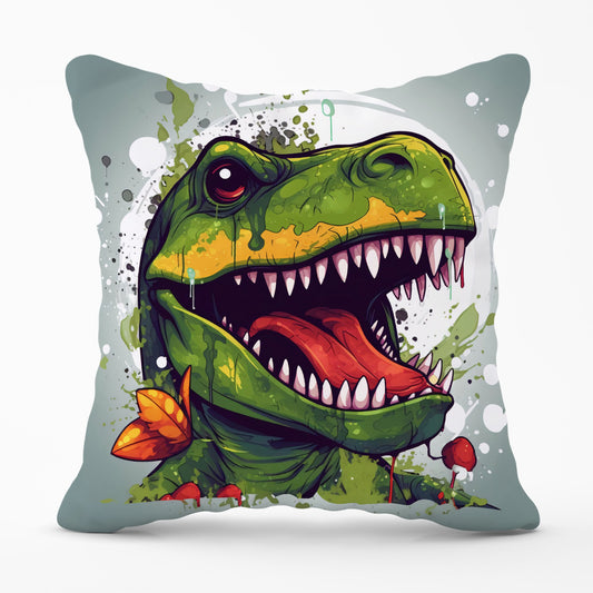 Laughing T-Rex Cushions
