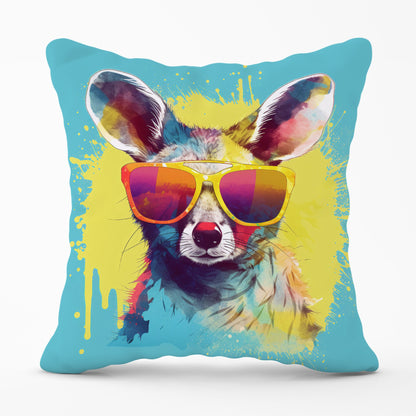 Splashart Wallaby In Glasses Cushions