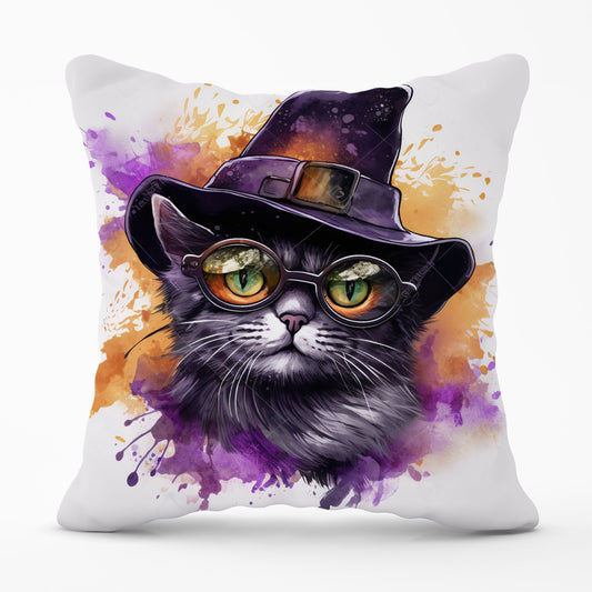 Splashart Longhaired Witches Cat Cushions