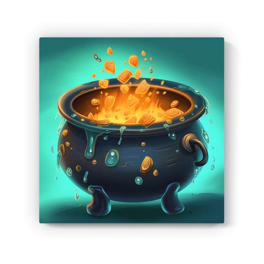 Bubbling Cauldron Splashart Canvas