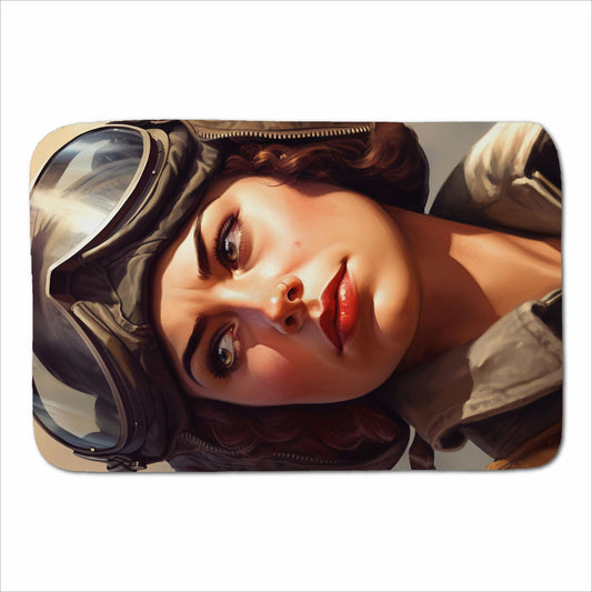 Female Pilot Sherpa Blanket