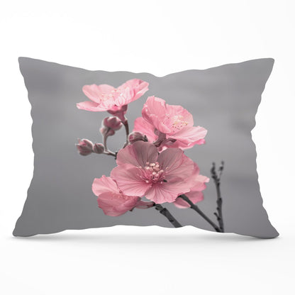 Delicate Pink Flowers Cushions