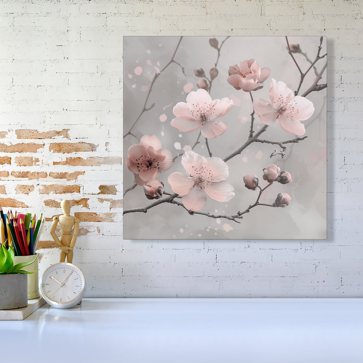 Delicate Spring Blossom Canvas