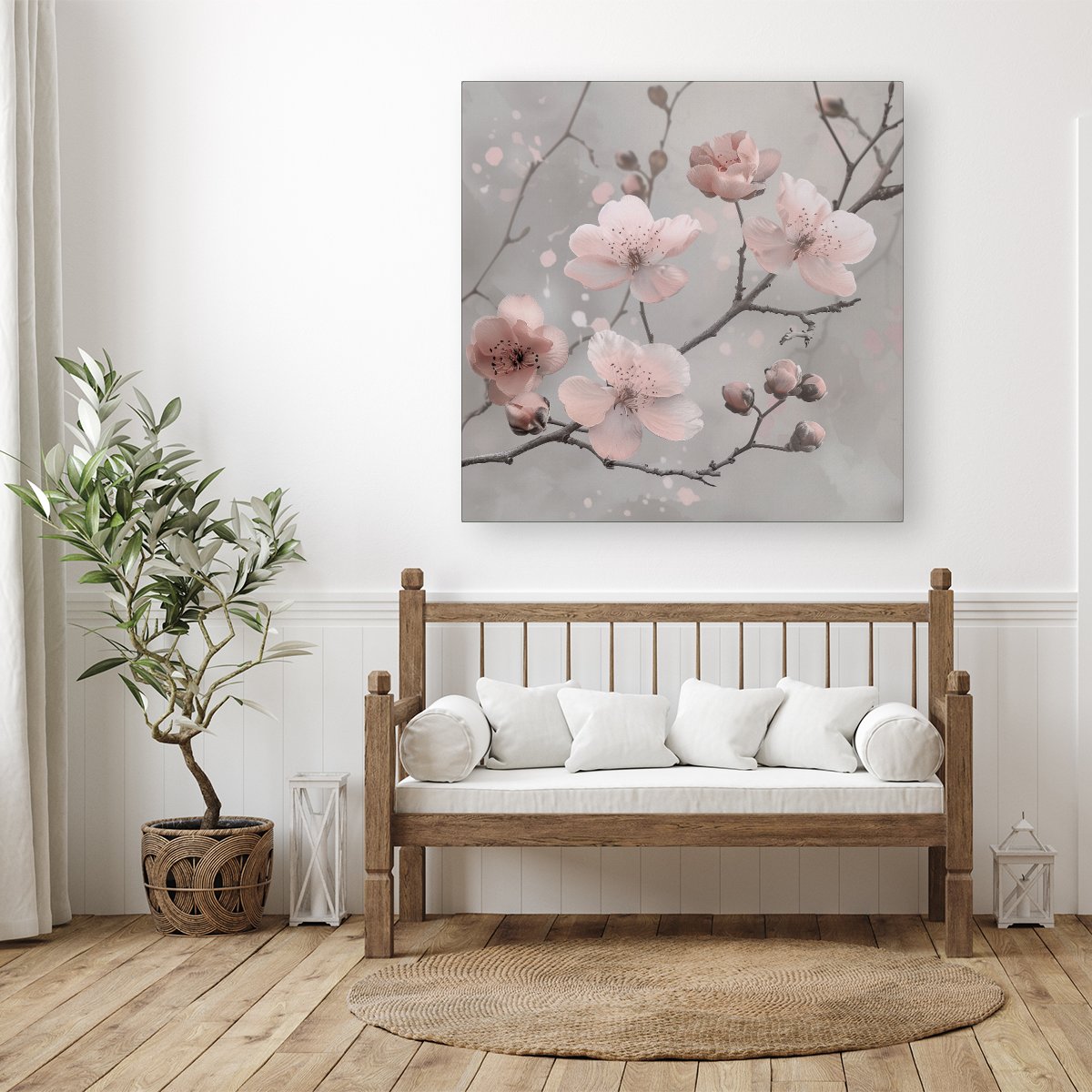 Delicate Spring Blossom Canvas