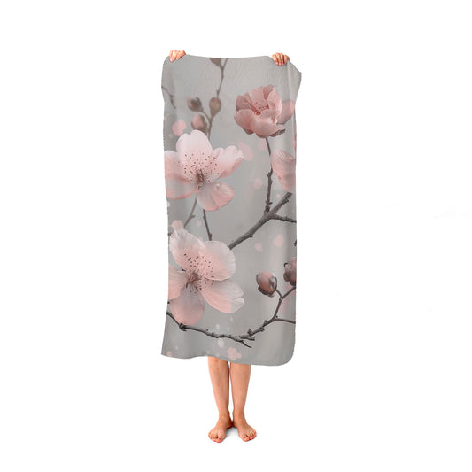 Delicate Spring Blossom Beach Towel