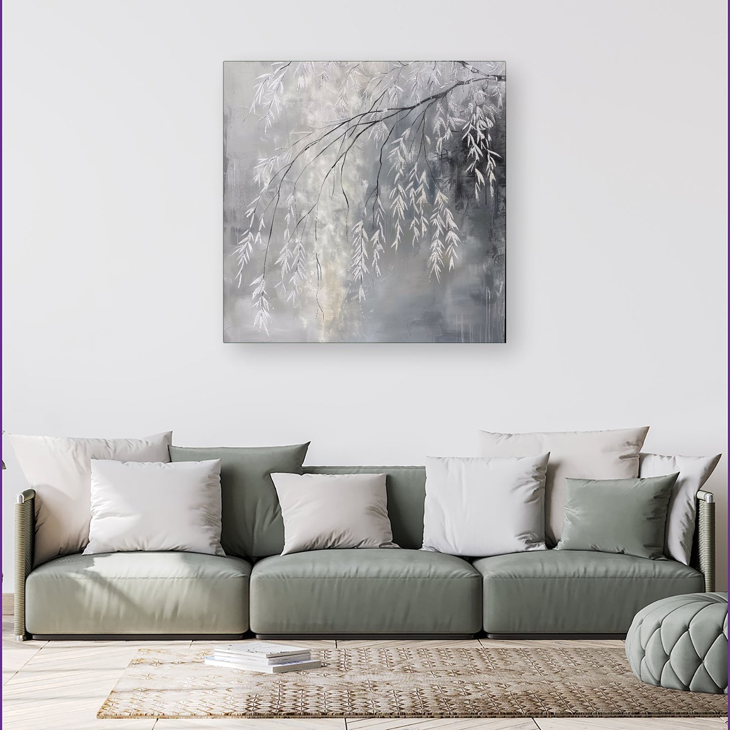 Wintery Tree Canvas