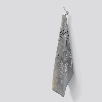 Wintery Tree Tea Towel