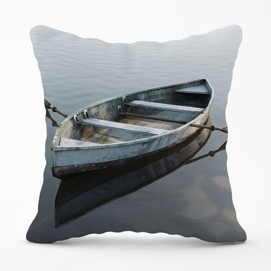 Boat On The Lake Cushions