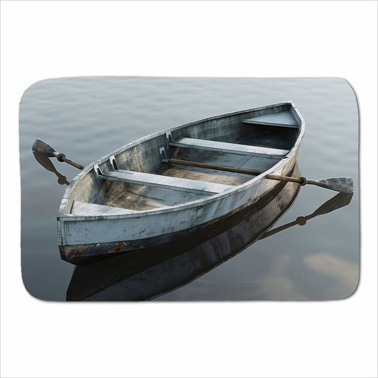 Boat On The Lake Sherpa Blanket