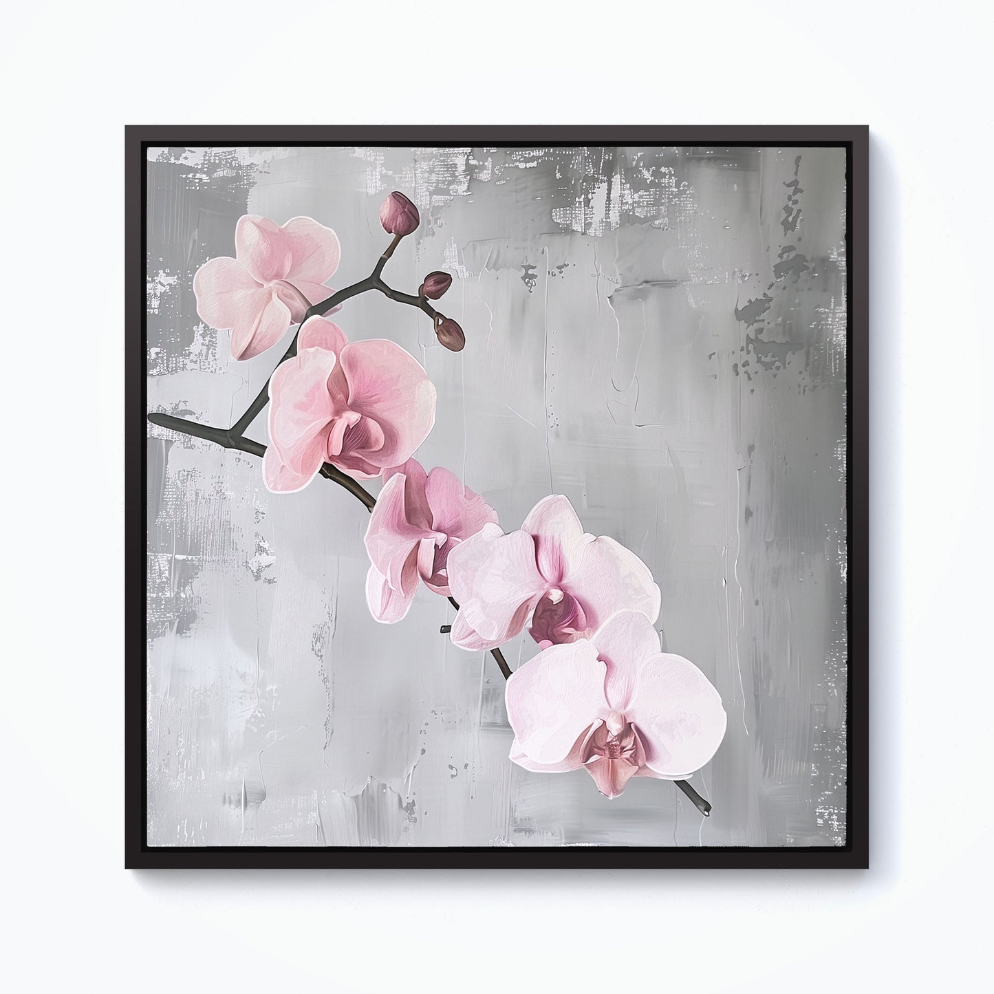 Blossom On A Branch Framed Canvas
