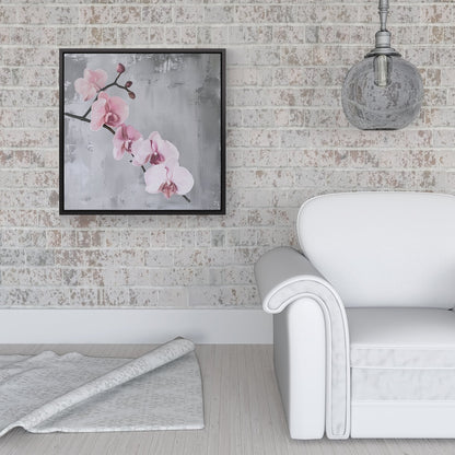 Blossom On A Branch Framed Canvas