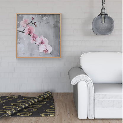 Blossom On A Branch Framed Canvas