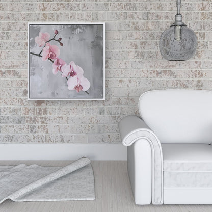 Blossom On A Branch Framed Canvas