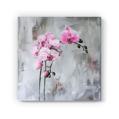 Pink Orchids Canvas
