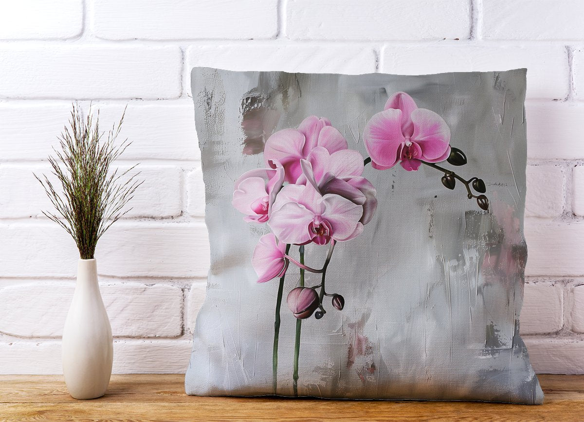 Pink Orchids Cushions