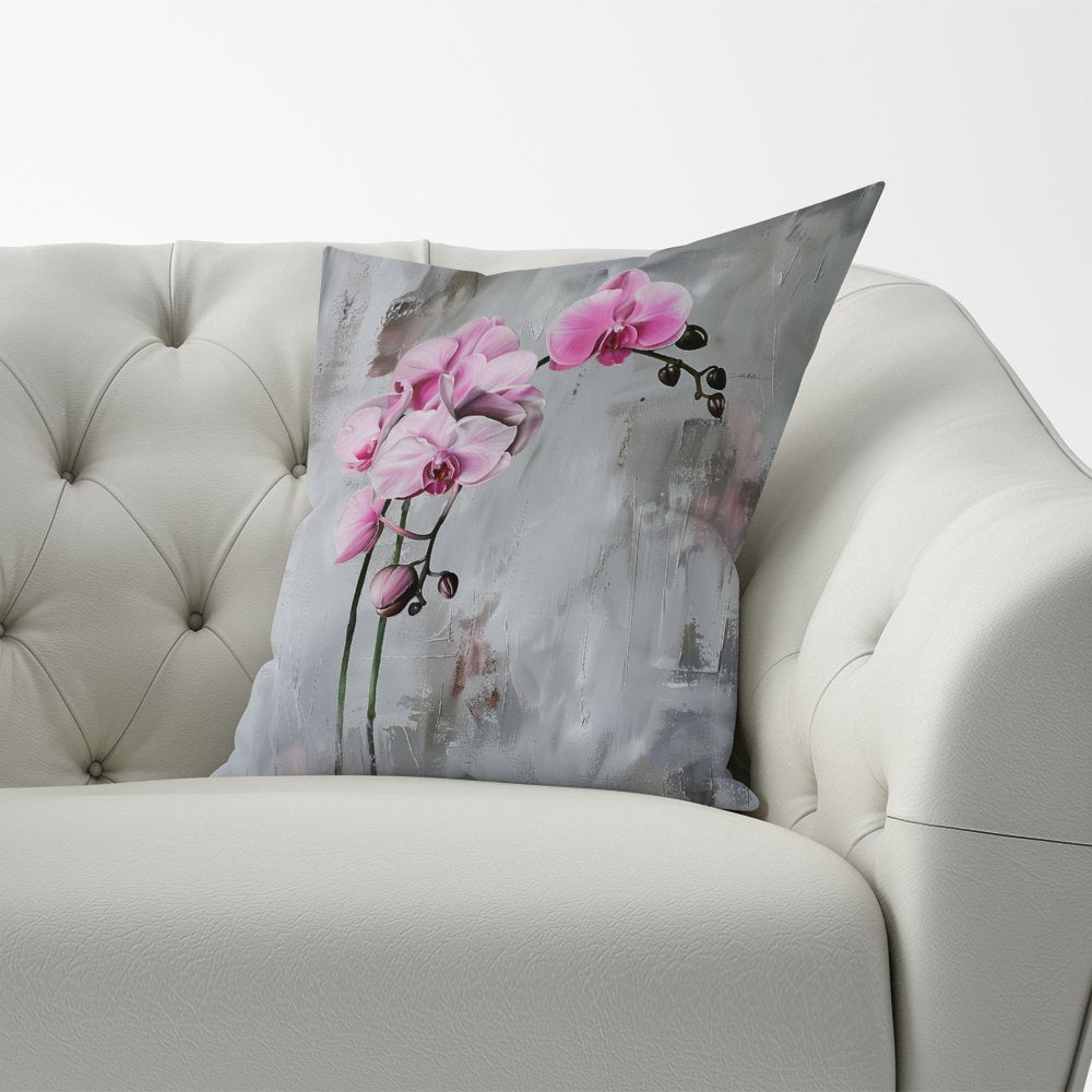 Pink Orchids Cushions