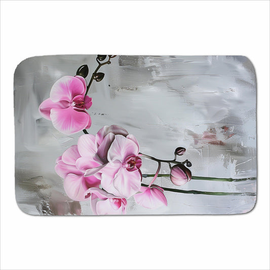 Pink Orchids Sherpa Blanket