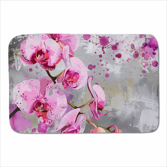Orchids Splashart Sherpa Blanket