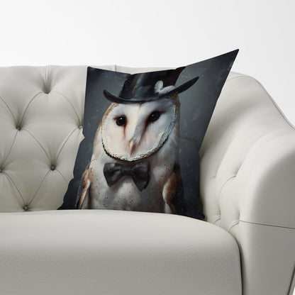 Owl In A Top Hat Cushions