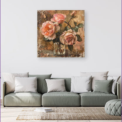 Vintage Roses Canvas