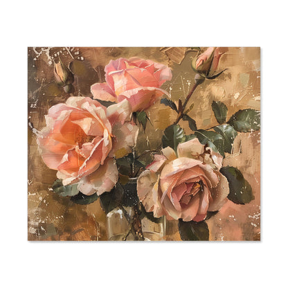Vintage Roses Kitchen Splashback