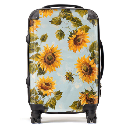Summer Sunflowers Suitcase