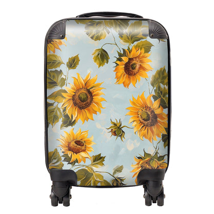 Summer Sunflowers Suitcase