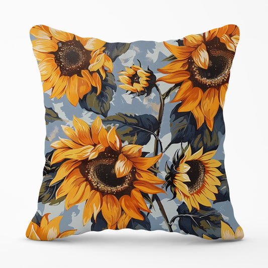 Sunflowers On A Sunny Day Cushions