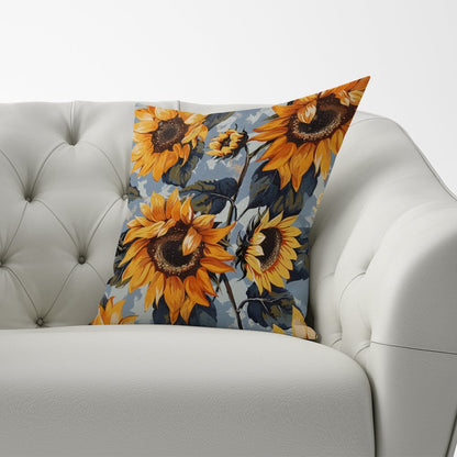 Sunflowers On A Sunny Day Cushions