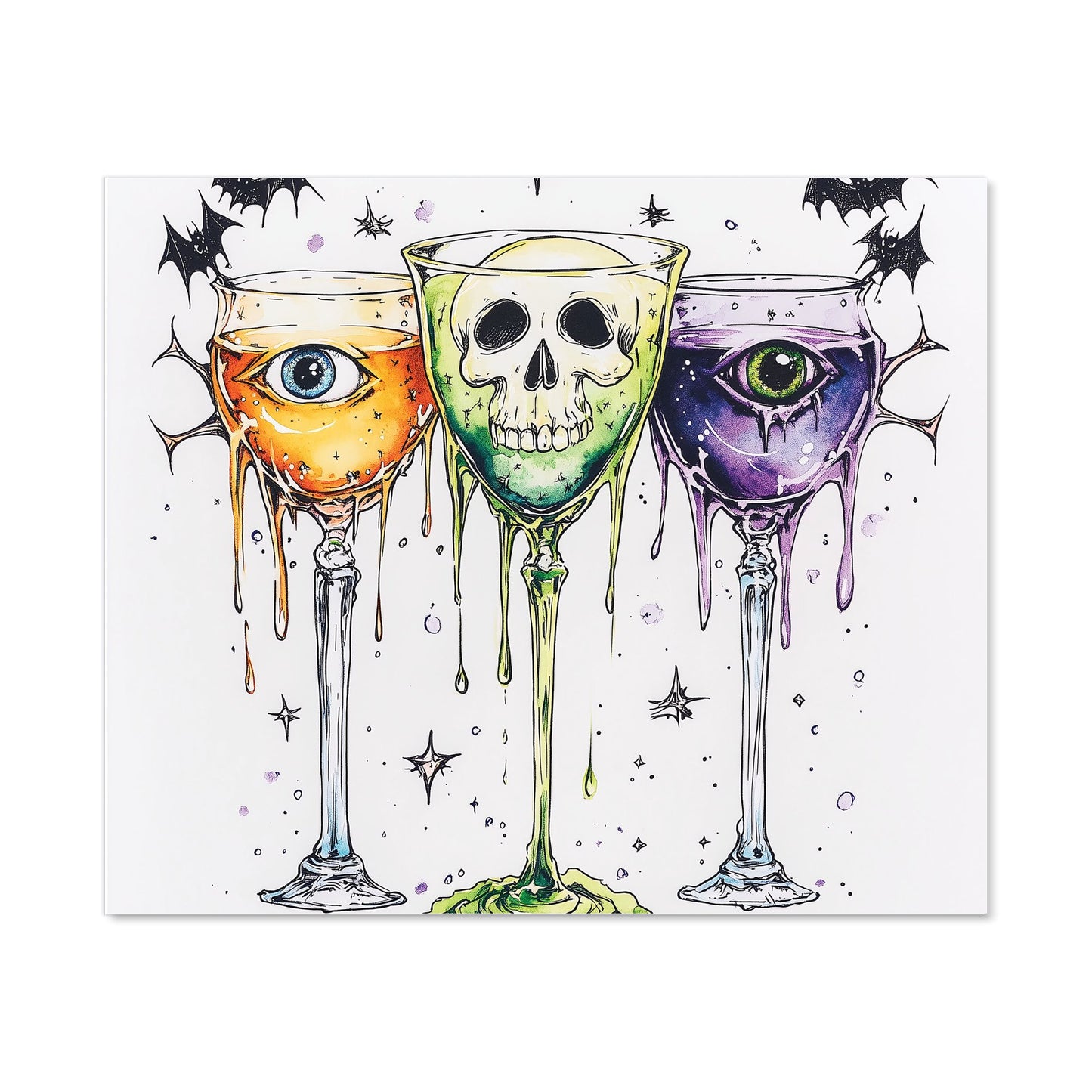 Halloween Toast to the Dead Kitchen Splashback