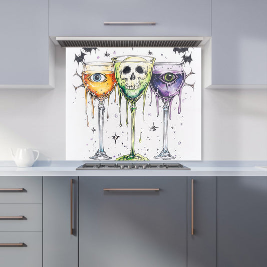 Halloween Toast to the Dead Kitchen Splashback
