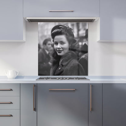 Nostalgic Beauty on the Street Kitchen Splashback